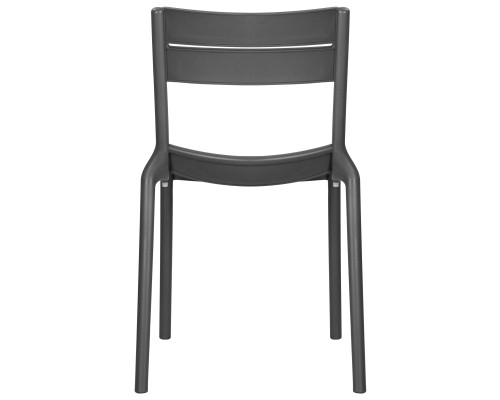 Набор 4 шт Стул обеденный DOBRIN TIM, темно-серый (GR-04)