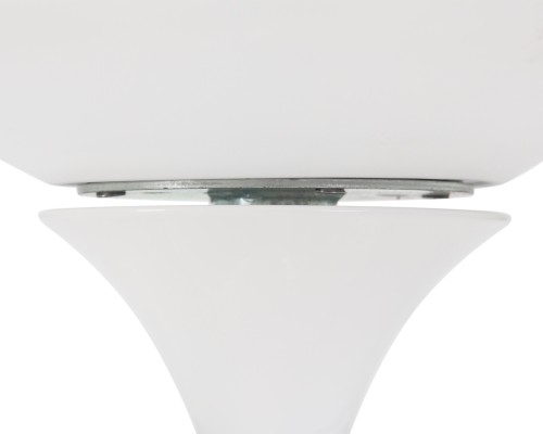 Стул обеденный DOBRIN TULIP, белое основание, цвет белый (W-02)