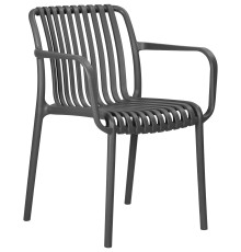 Стул обеденный DOBRIN WALTER ARM, темно-серый (GR-04)