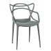 Набор 4 шт Стул обеденный DOBRIN MASTERS, тёмно-серый (GR-04)