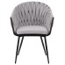 Набор 2 шт Стул обеденный DOBRIN MATILDA, серая ткань (LAR 275-17)
