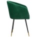 Стул обеденный DOBRIN MARY, зеленый велюр (1922-9)
