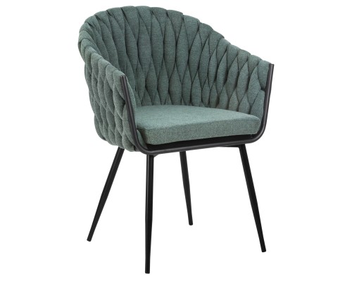Стул обеденный DOBRIN MATILDA, зеленая ткань (LAR 275-23)