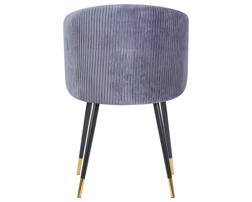 Стул обеденный DOBRIN MARY, серый велюр (1922-19)