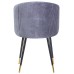 Стул обеденный DOBRIN MARY, серый велюр (1922-19)