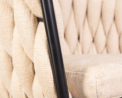 Набор 2 шт Стул обеденный DOBRIN MATILDA, бежевая ткань (LAR 275-1)