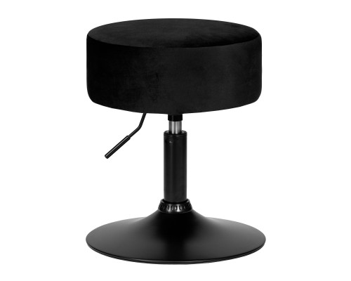 Пуф DOBRIN DANNY BLACK, черный велюр (MJ9-101)