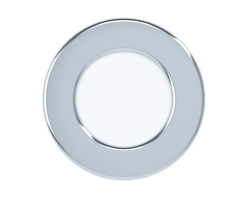 99204 Светодиодный встраиваемый светильник FUEVA 5, 2,7W (LED), ?86, ET26, IP44, 300lm, 3000K, сталь, хро