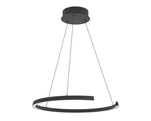 390533 Светодиодный подвес с регулировкой цветовой температуры LABONETE, 24,8W(LED), ?800, 2200-6500K, 4100lm, алюминий, сталь, черный, белый