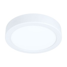 99225 Светодиодный накладной светильник FUEVA 5, 10,5W (LED), ?160, H28, 1350lm, 4000K, сталь, белый/п