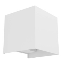 901051 Светод бра VALMONTONE, 2X1,5W(LED), алюминий, белый, стекло, прозрачный, 3000K, 400lm