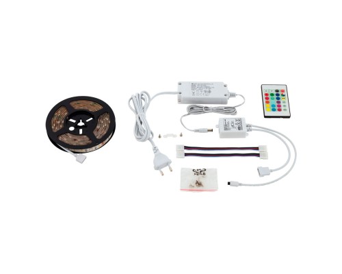 97927 Светодиод. лента LED STRIPES-FLEX диммируемая, 10W(LED  RGB), 600lm, L2000, пластик, прозрачны