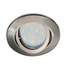 31691 Светод встраив спот TEDO, 1x5W(GU10-LED), 4000K, алюминий, никель мат