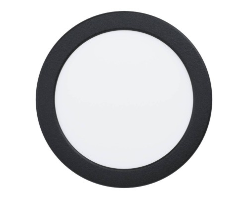 901414 Светодиод встраиваемый свет-к  с рег-кой цветовой темп-ры FUEVA 6, 10,5W(LED), ?168, IP44,2700K, 4000K, 6500K, 1200lm, пластик, черный, белый