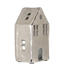 427604 Фигурка декоративная домик BELDERRIG, H140, L80, B60, никель