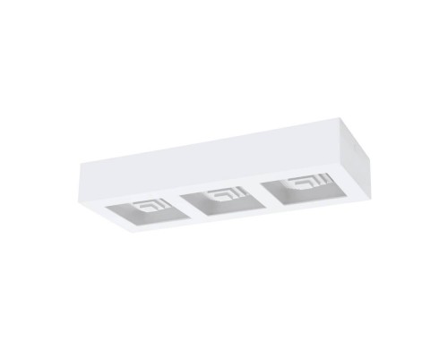96793 Светодиодный настенно-потолочный светильник FERREROS, 3X6,3W(LED), 370X140, H60, сталь/белый/п