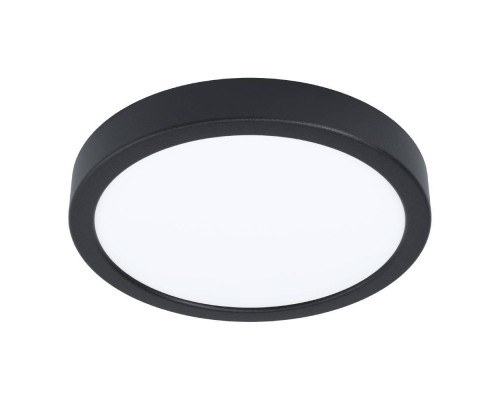 901325 Светод настенно-потолочн свет-к с рег-кой цветовой темп-ры FUEVA 6, 11,5W(LED), ?211, IP44,2700K, 4000K, 6500K, 1550lm, пластик, черный, белый