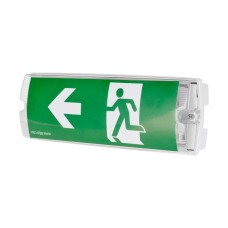 902202 Настенный свет-к EXIT A, 3W(LED), L-350, IP65, алюминий, белый