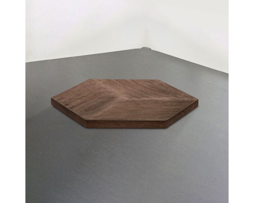 427125 Тарелка декоративная KABACAN, L295, B255, H35, дерево, натуральный