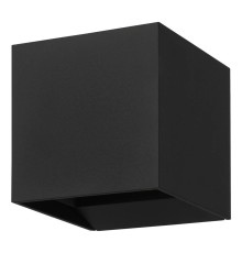 901064 Уличное бра CALPINO 3, 2X2,8W (LED), 3000K, 840lm, IP54, L100, H100, A100, литой алюминий, чёрный/прозрачное стекло