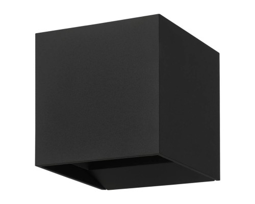 901064 Уличное бра CALPINO 3, 2X2,8W (LED), 3000K, 840lm, IP54, L100, H100, A100, литой алюминий, чёрный/прозрачное стекло