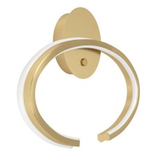 390488 Светодиодный бра с регулировкой цветовой температуры BOGADO, 12W(LED) ,2200-6500K, 2250lm, сталь, золотой, белый