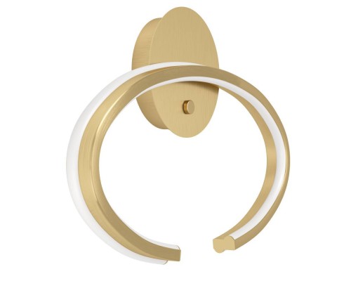 390488 Светодиодный бра с регулировкой цветовой температуры BOGADO, 12W(LED) ,2200-6500K, 2250lm, сталь, золотой, белый