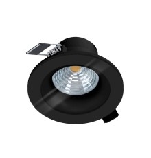 99494 Светодиод. встраиваемый светильник SALABATE димм. с рег-кой, 6W(LED), ?88, H52, 450lm, 4000K, черн