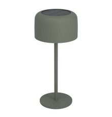 901894 Настольн. лампа на солн. батарее сенсорн. ROCCANOVA, H300, 2,8W(LED), IP44, 3000K, 270lm, сталь, зеленый