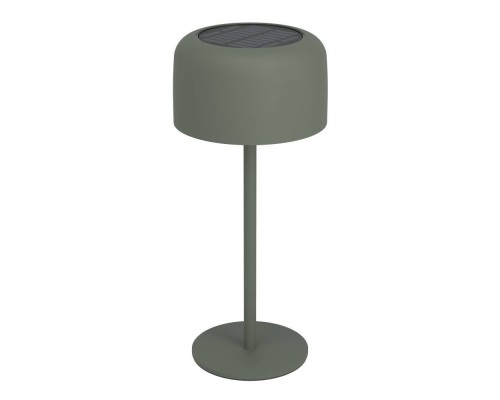 901894 Настольн. лампа на солн. батарее сенсорн. ROCCANOVA, H300, 2,8W(LED), IP44, 3000K, 270lm, сталь, зеленый