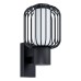 98721 Уличный светильник настенный RAVELLO, 1х28W(E27), L165, H275, A225, оцинк. сталь, черный/пласт