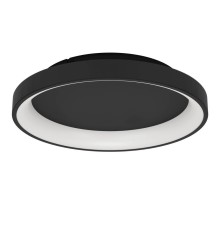 901251  Светод потолочн свет-к LORETELLO, 12W(LED), ?350, пластик, сталь, черный, 2700-6500K, 1440lm