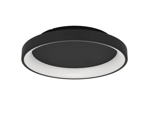 901251  Светод потолочн свет-к LORETELLO, 12W(LED), ?350, пластик, сталь, черный, 2700-6500K, 1440lm