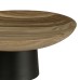 427612 Чаша декоративная HOLZ, ?220, H90, дерево/сталь, черный