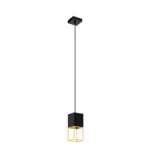 Подвесной светильник Eglo Montebaldo 97733 черный, золото GU10 5 Вт