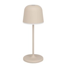 901881 Аккум. сенсорн. димм. настол лампа MANNERA-S, H200, 1,8W(LED), IP54, 2500K, 3000K, 4000K, 170lm, алюминий, сталь, песочный/пластик, белый