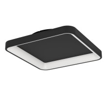 901252 Светод потолочн свет-к LORETELLO, 12W(LED), 350x350, пластик, сталь, черный, 2700-6500K, 1440