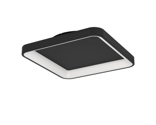 901252 Светод потолочн свет-к LORETELLO, 12W(LED), 350x350, пластик, сталь, черный, 2700-6500K, 1440