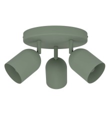 44134 Спот TILSTON, 3X40W(E14), сталь, зеленый