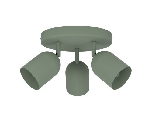 44134 Спот TILSTON, 3X40W(E14), сталь, зеленый