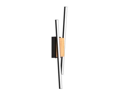 900491 Бра PANAGRIA, LED 2X6,3W, 1510lm, L75, H540, A85, алюминий, сталь, черный/пластик, белый