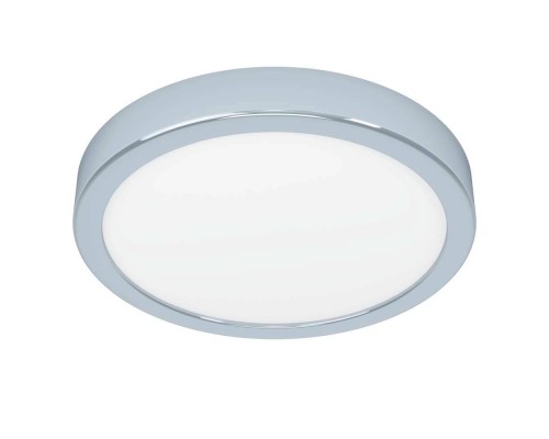 900641 Накладной светильник FUEVA 5, 17W (LED), 3000K, IP44, ?210, сталь, хром / пластик, белый