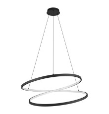 901138 Светод подвес RUOTALE, 42W(LED), ?700, алюминий, сталь, черный, пластик, белый, 3000K, 5000lm