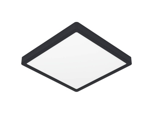 901331 Светод настенно-потолочн свет-к с рег-кой цветовой темп-ры FUEVA 6, 13W(LED),IP44 , 2700K, 4000K, 6500K, 2100lm, пластик, черный, белый