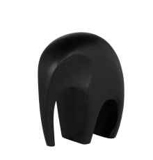 427462 Фигурка Слон AULIYE, 150X65X155, дерево манго, черный