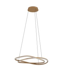 390514 Светодиодный подвес с регулировкой цветовой температуры GUNTIN, 1X60W(LED) ,2200-6500K, 5920lm, сталь, бронзовый, белый