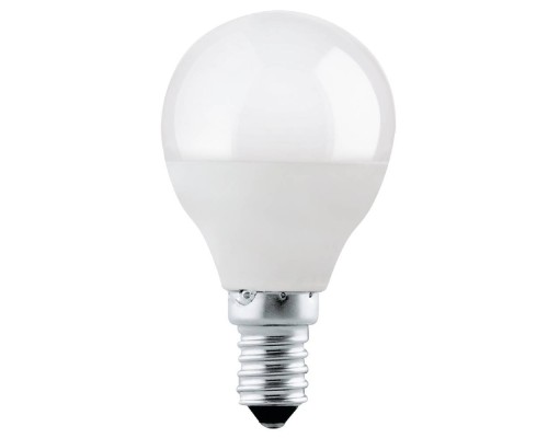 11924 Светодиодная лампа P45, 5W(E14), 470lm, 2700K, опаловый, пластик
