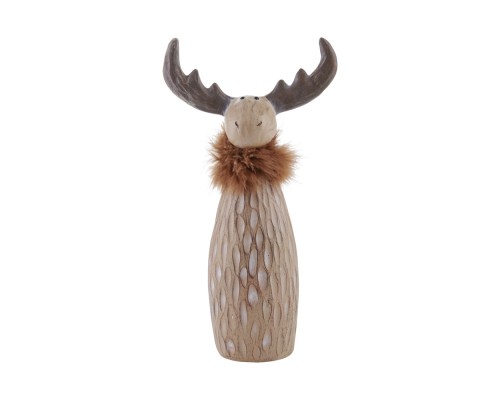 429592 Статуэтка Олень RANTAU, H-265, коричневый