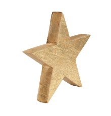 427516 Фигурка декоративная Звезда BALIGUIAN, L245, B35, H245, золотой