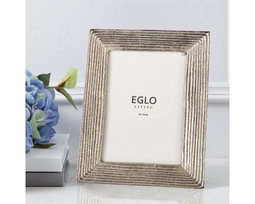 423071 Фоторамка RENABIE, L180, B30, H230, алюминий, цвет никель